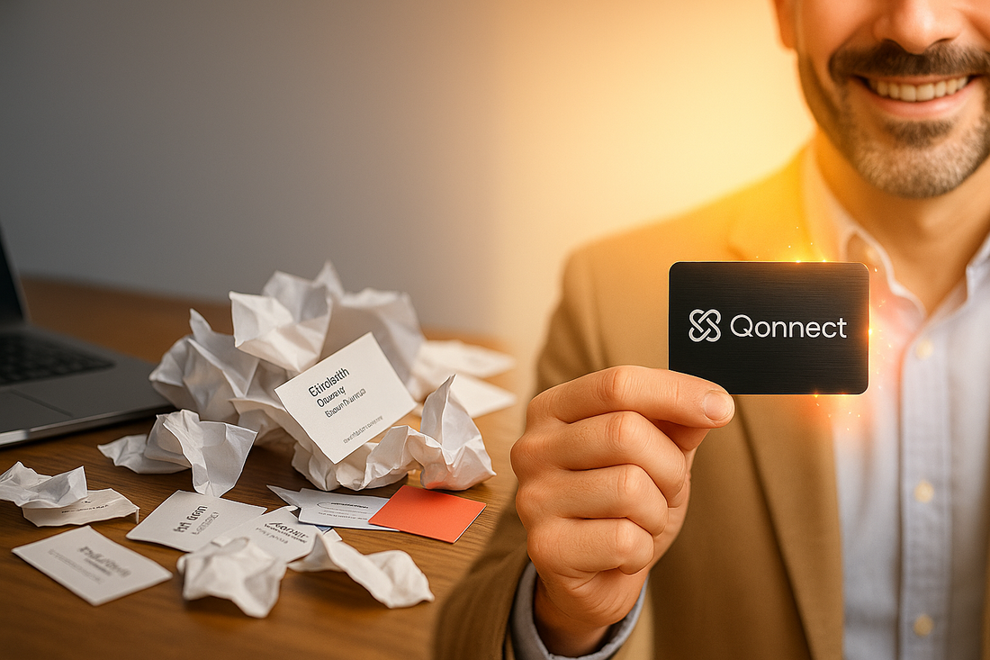 Pourquoi les cartes de visite papier ne font plus le poids ?