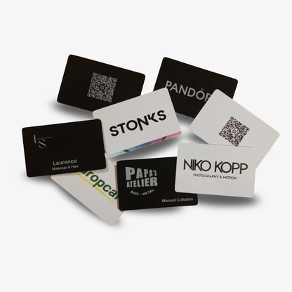 Carte de visite NFC customisée